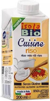 Bezlepková rýžová vařící smetana BIO 200 ml ISOLA bio